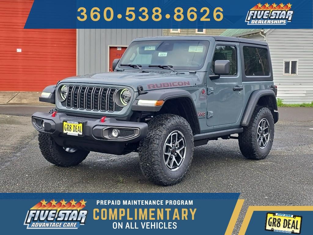 2026 Jeep Wrangler WRANGLER 2-DOOR RUBICON