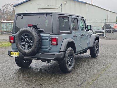 2026 Jeep Wrangler WRANGLER 4-DOOR SPORT