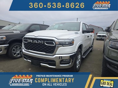 2026 RAM Ram 1500 RAM 1500 BIG HORN CREW CAB 4X4 5'7' BOX