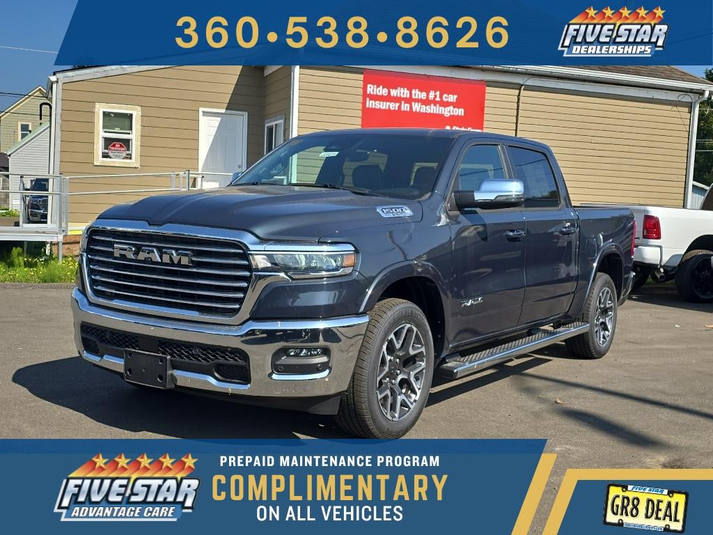2025 RAM Ram 1500 RAM 1500 LARAMIE CREW CAB 4X4 5'7' BOX