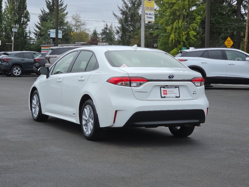 2025 Toyota Corolla Hybrid Hybrid LE