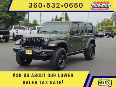 2021 Jeep Wrangler Unlimited Willys