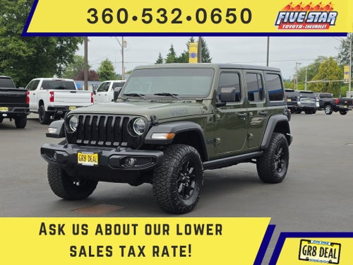 2021 Jeep Wrangler Unlimited Willys