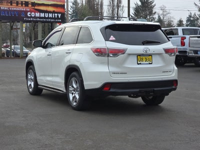 2014 Toyota Highlander Limited Platinum