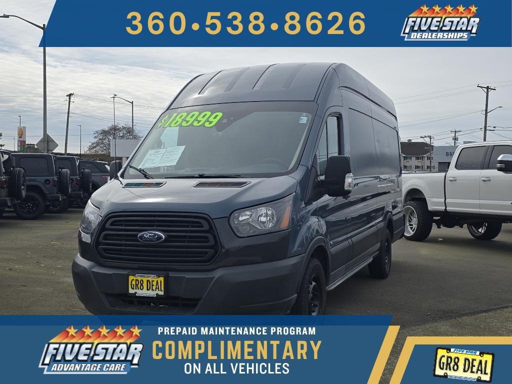 2019 Ford Transit Van T-250 EL High Roof Slide Base w/Sliding Pass-Side Cargo Door