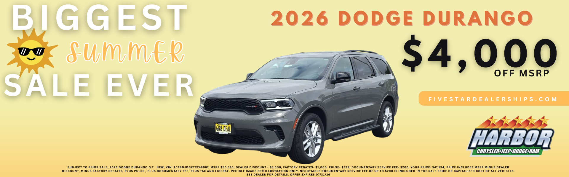 2026 Dodge Durango