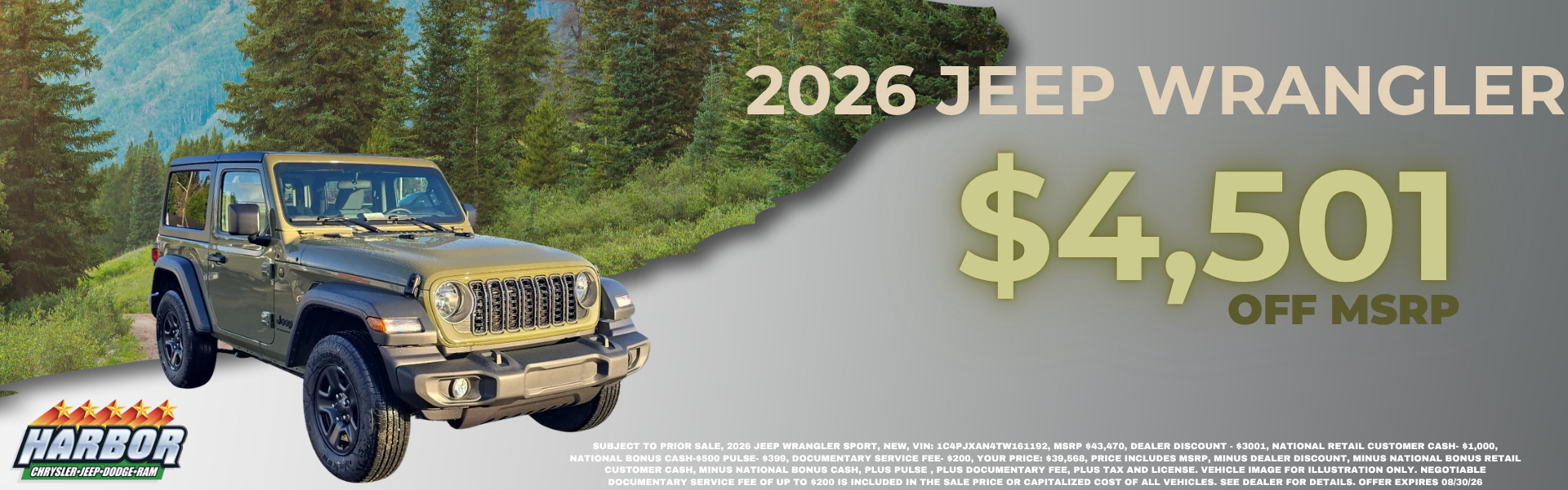2026 JEEP WRANGLER