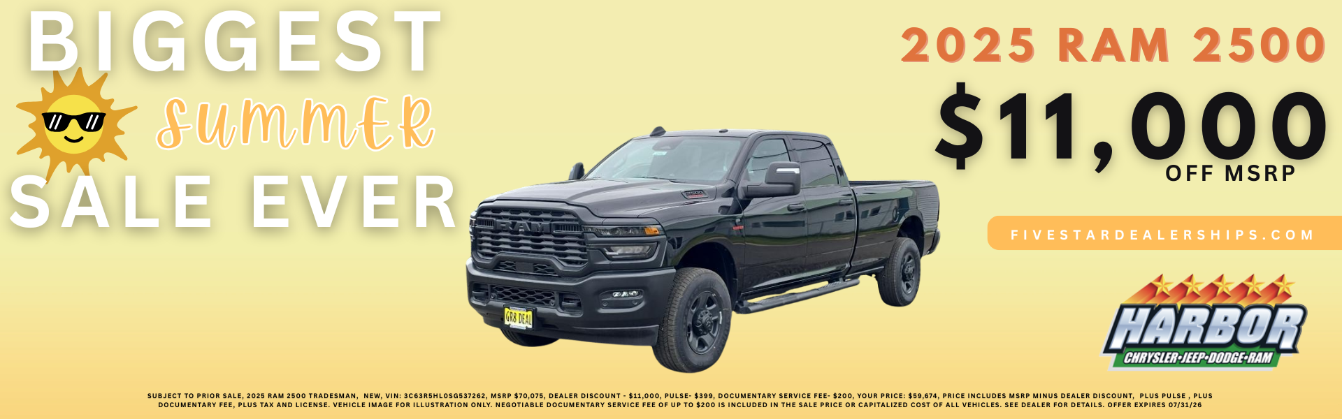 2025 RAM 2500