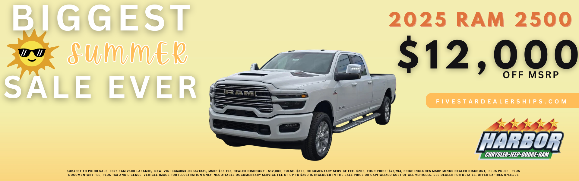 2025 RAM 2500