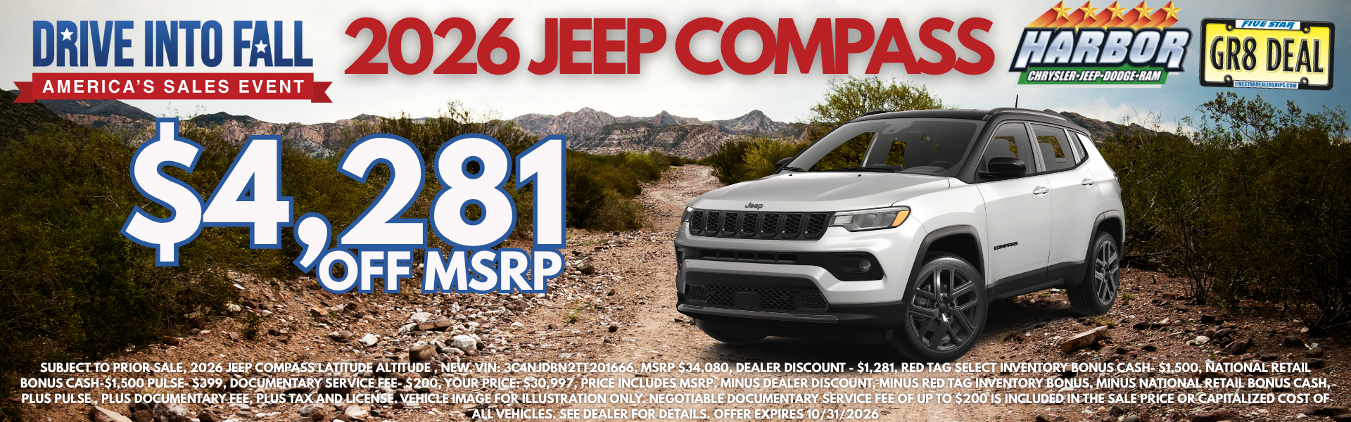 2026 JEEP COMPASS
