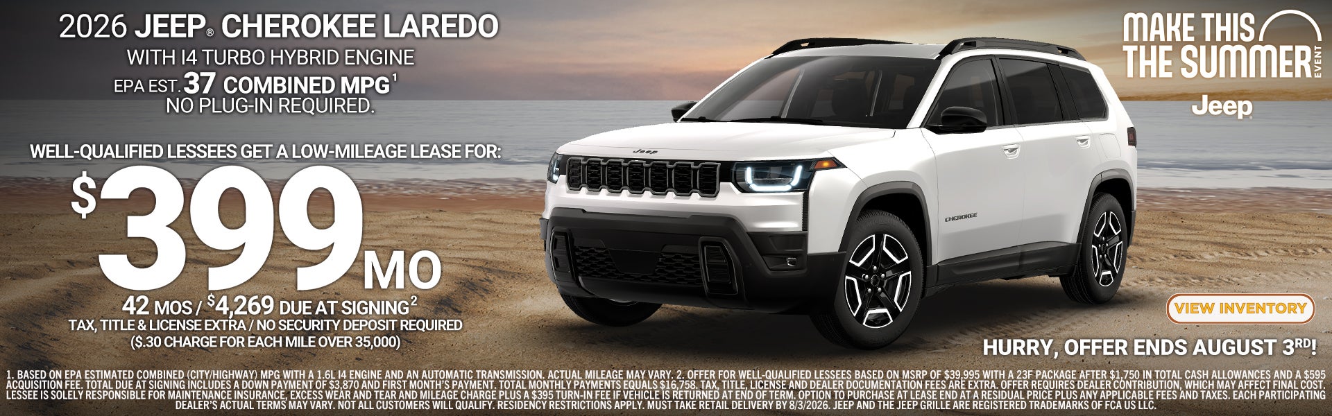 2026 Jeep Cherokee Laredo