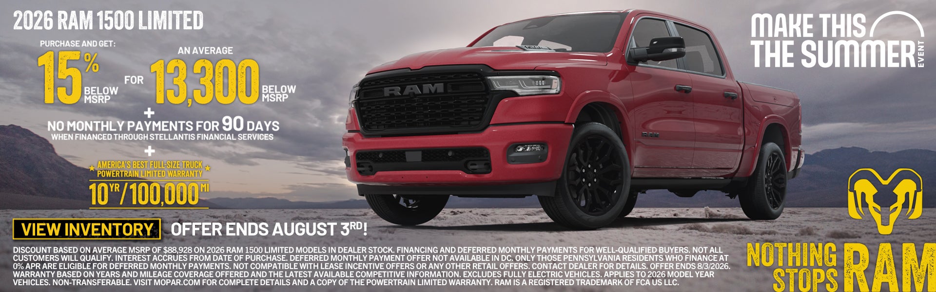 2026 RAM 1500