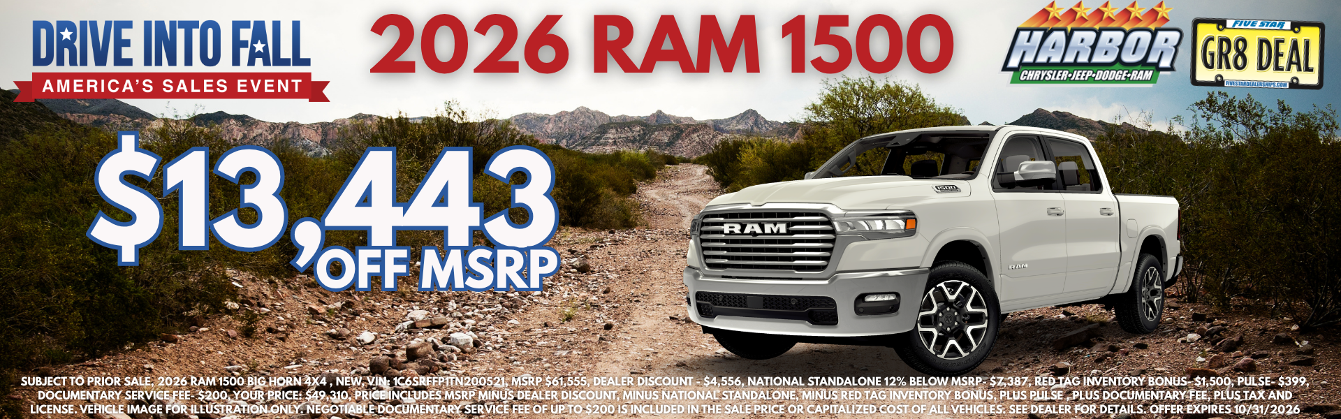 2026 RAM 1500